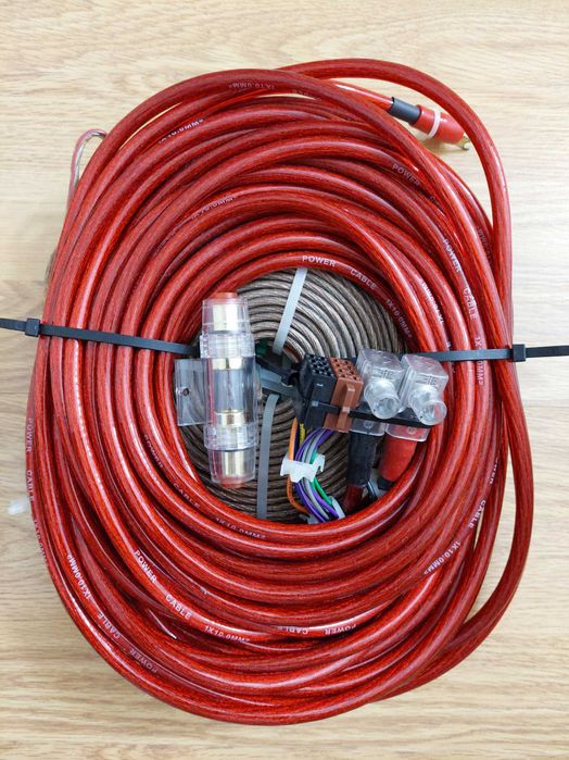 Cabluri Auto Kit CD PLAYER Rosu