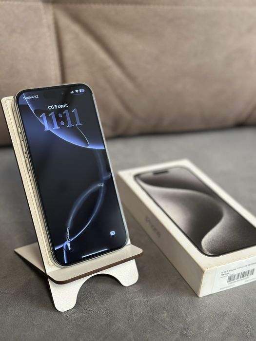 Iphone 15 pro white акум 100%
