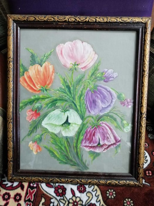 Tablou pictura pe panza Maci