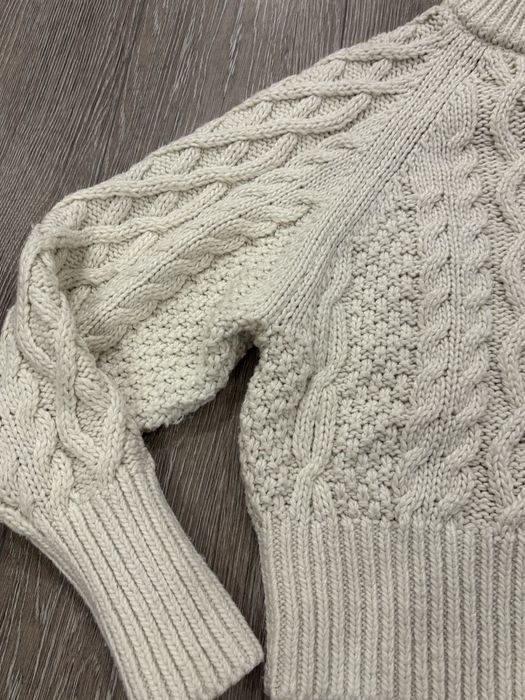 H&M дебел плетен пуловер S