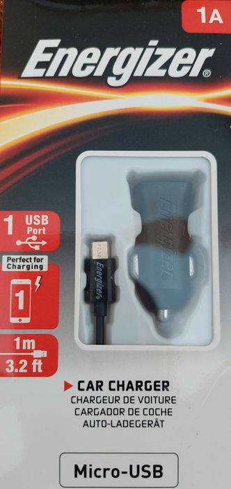 Чисто ново зарядно за автомобил Energizer
