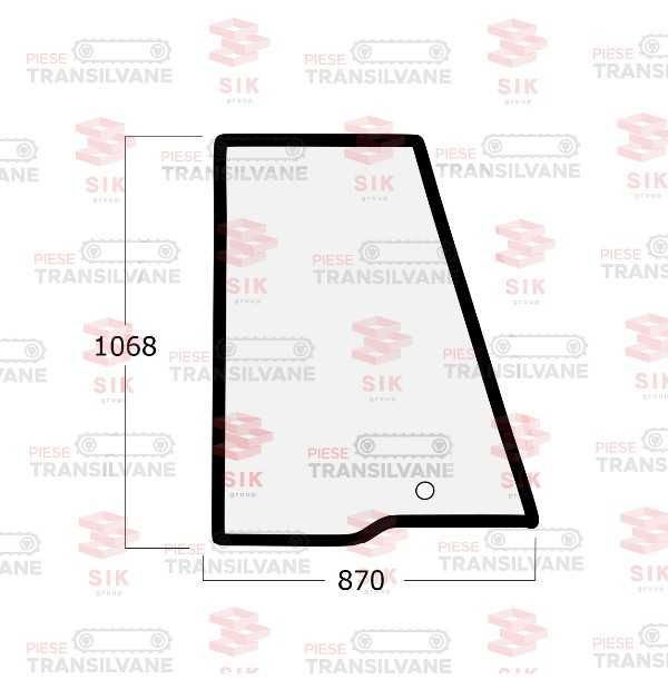 Parbriz/Geam/Luneta pt JCB 3CX, 4CX