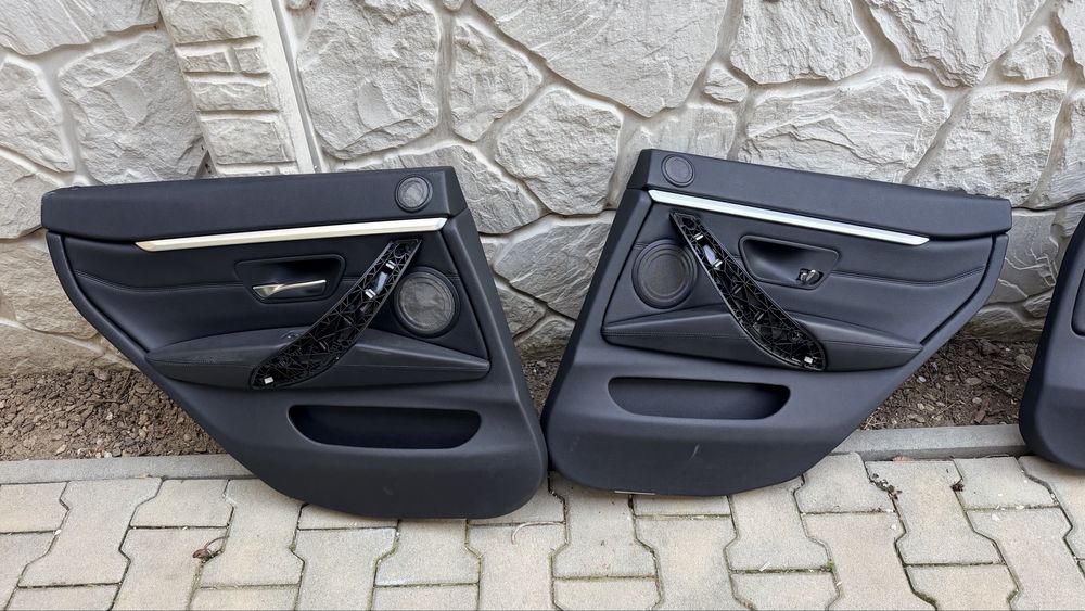 Interior scaune sport BMW F36 seria 4,  complet din piele, cu incalzire, impecabil.