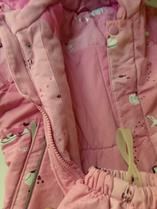 Зимний комбинезон для девочки