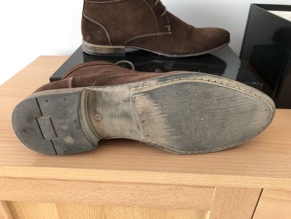 Велурени боти Zee Lane от естествена кожа, номер 43