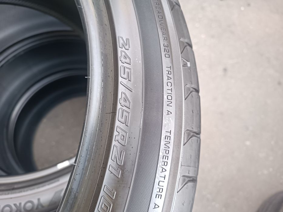 Lepmotors C16 zavod baloni Yokohama oldi 245/45/21 orqasi 255/45/21
