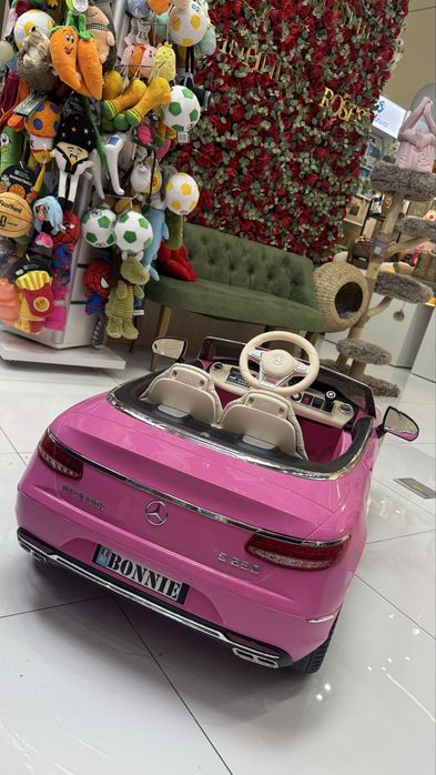 Mercedes Maybach S650 Cabriolet 12V, Licență Oficială Mercedes Maybach, Ediție Specială, Roz, 950 lei