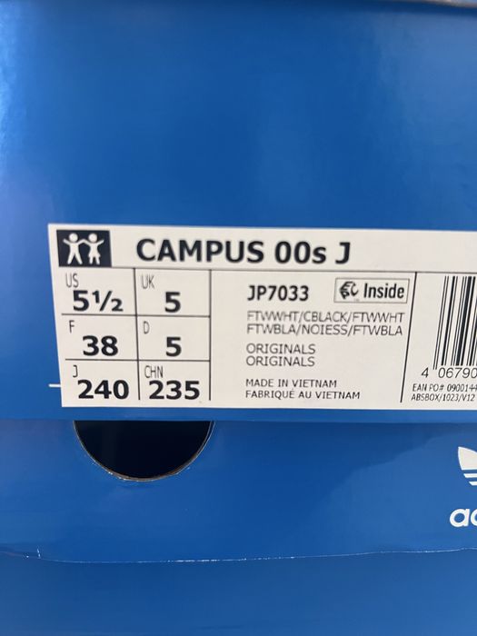 Adidas Campus 37 2/3 , 38 , 38 1/2  nike air max zoom  97 НОВО