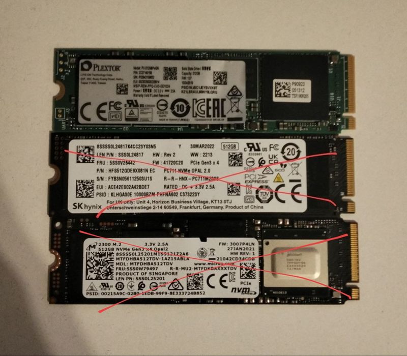 M2 NVMe SSD накопители