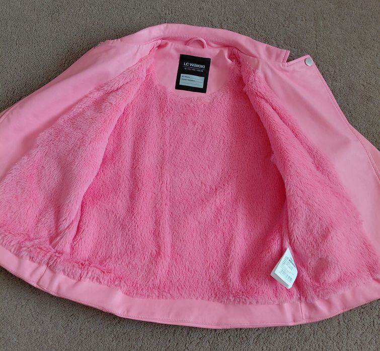 Кожено яке за момиче