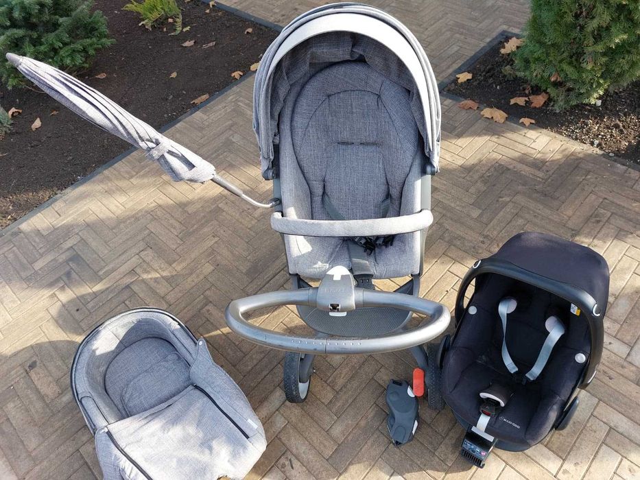 Carucior Stokke Xplory V3 4in1 (cu suport ISOFIX)