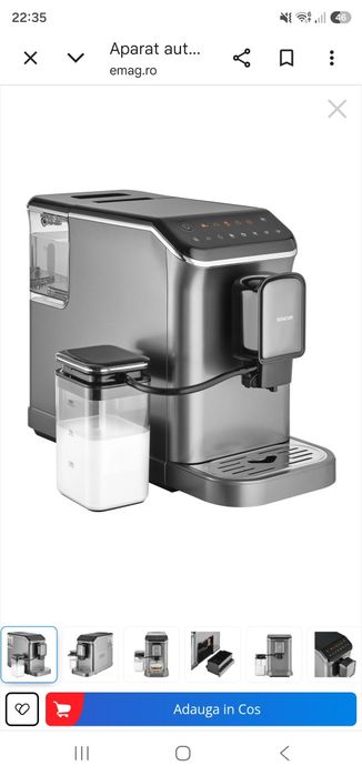 Esspresor cafea boabe heinner