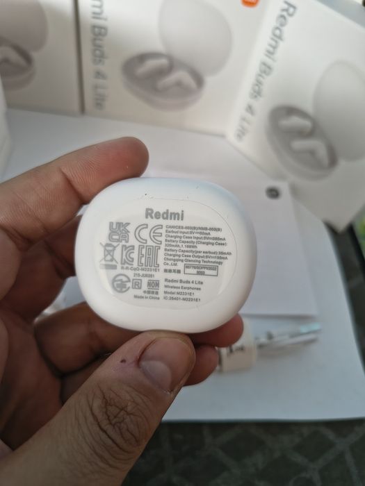 Căști Bluetooth True Wireless Xiaomi Redmi Buds 4 Lite albe