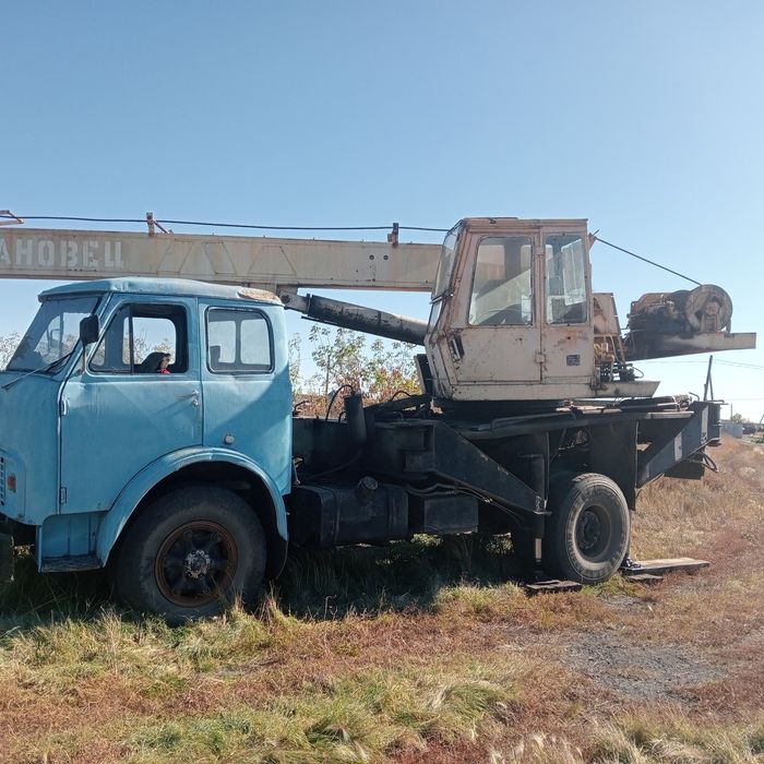 Продам автокран Маз на ходу