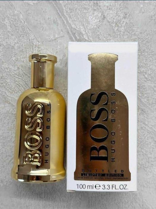 Parfum Hugo Boss - Boss Bottled, Scent, Reverse,  Gold, for man