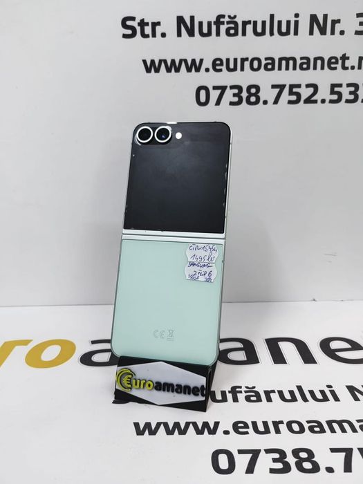 Telefon mobil Samsung Galaxy Z Flip6, 12GB RAM, 256GB-98 Bat -N-
