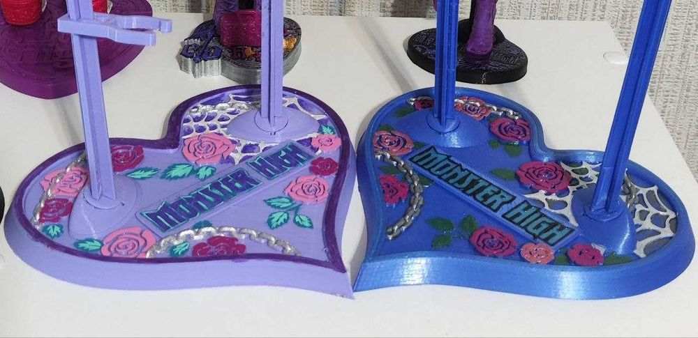 Подставки для кукол Monster High(3D)