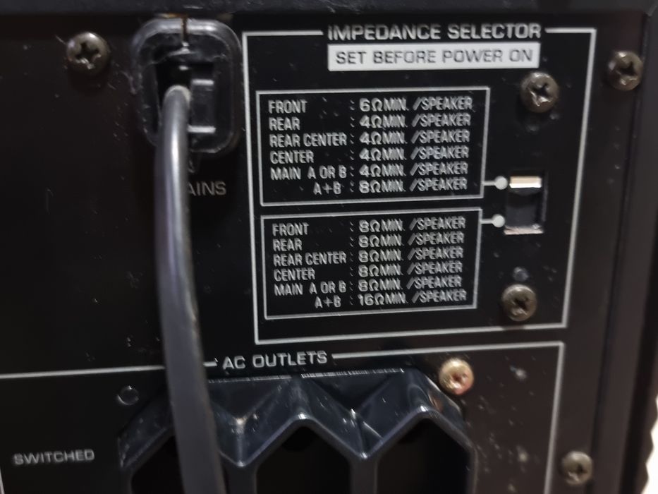 YAMAHA DSP AX1 - A/V усилвател 8.2