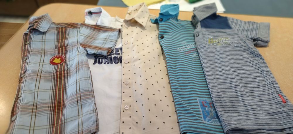 Детски тениски, ризки, потници, тънки блузки, анораци