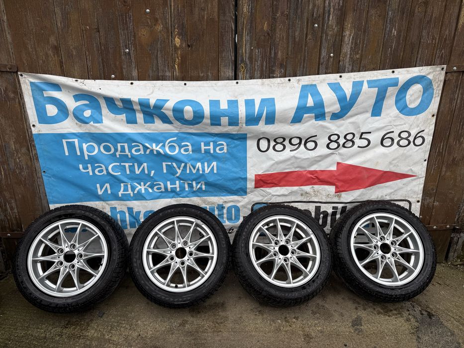 16 5х120 джанти с зимни гуми
