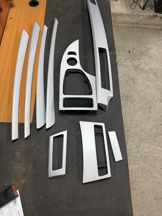 Лайсни BMW E60 E61 фейс драскан алумин