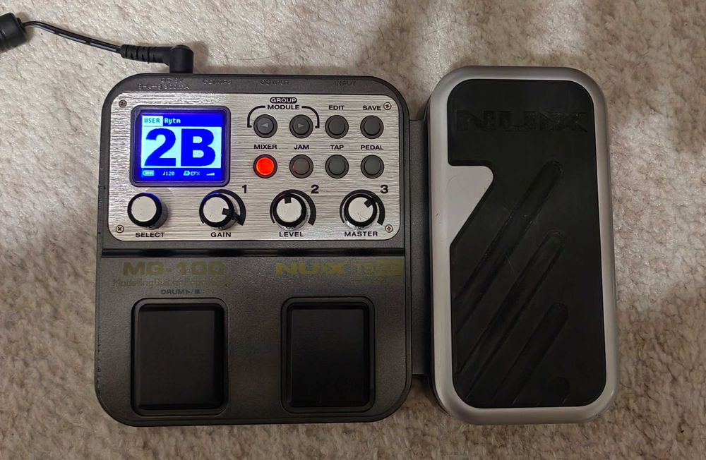 Китарен процесор NUX - MG-100