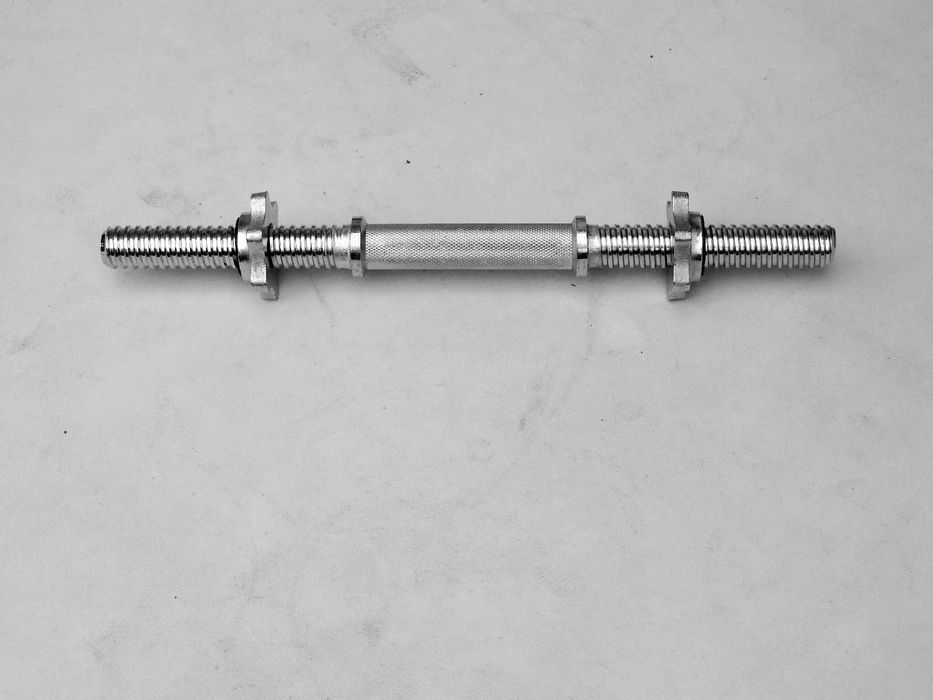 Къс Лост за Дъмбел ø28 мм - 45 см, Хромирана Дръжка за Дъмбел