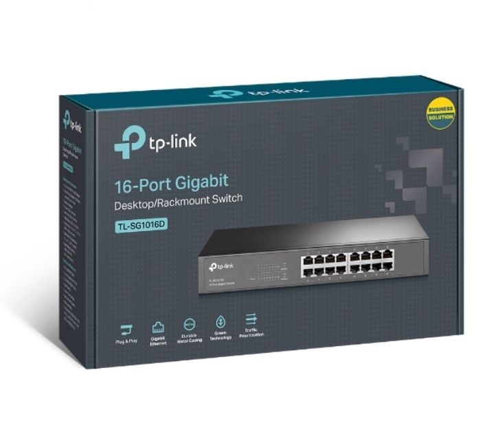 Коммутатор Switch 16 port TP-Link SG1016D V12.0