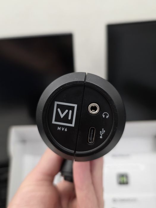 Microfon Shure MV6 USB-C – Dynamic Cardioid Speech Microphone – ca nou