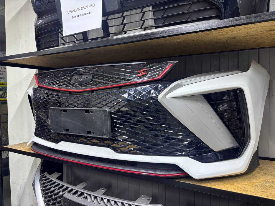 Geely Coolray Рестайлинг Передний бампер в сборе