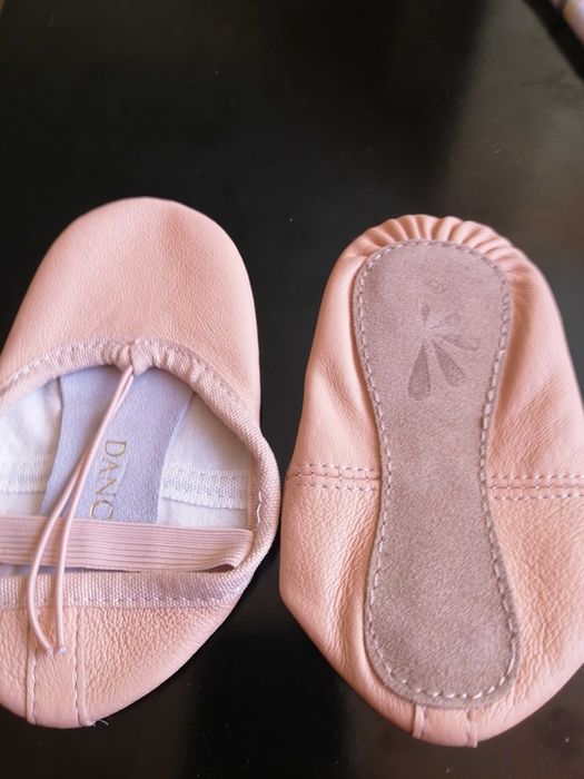 Меки кожени туфли за балет