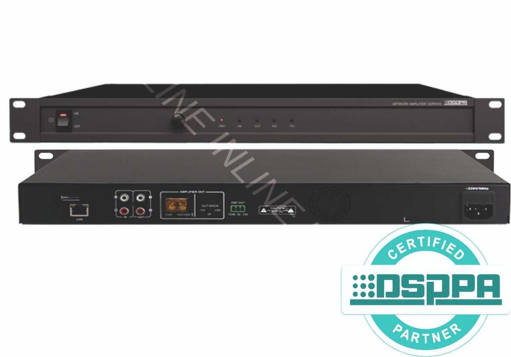 IP усилитель (350W) мощности DSP 9154