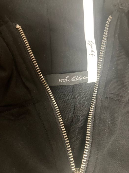 14th addiction кофта cross zip