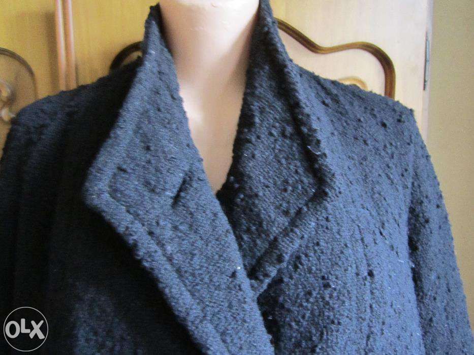 Palton negru lina 100% + bonus si Livrare gratuita*