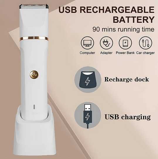 3-в-1 Електрическа бръсначка за брада, Подстригване, оформяне и грижа