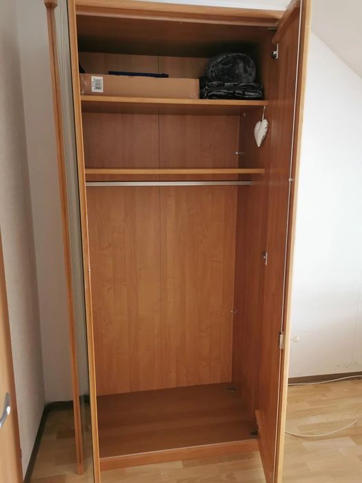 Dulap cu front din Lemn Masiv și Oglindă - Mobila Germania