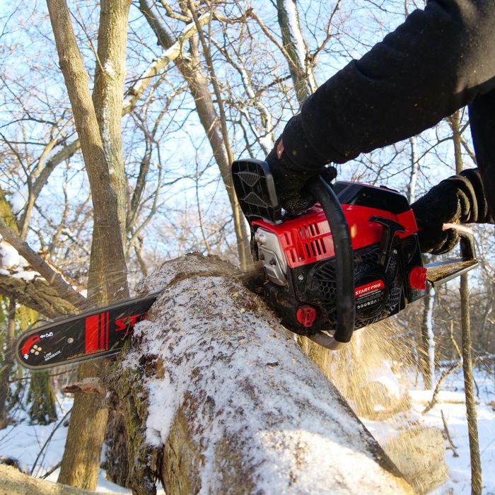 Drujbă benzină STARTPRO, profesională, pornire ușoară, GARANTIE 3 ANI