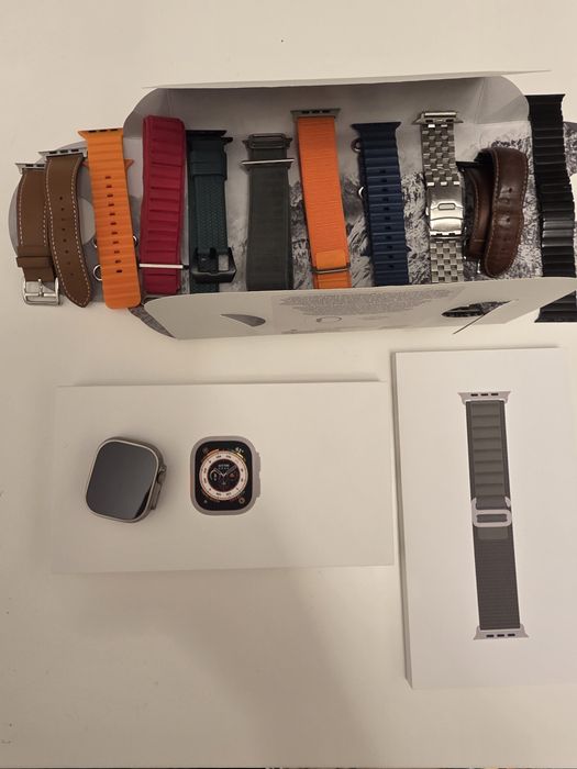 Apple watch ultra impecabil ca nou + 10 curele