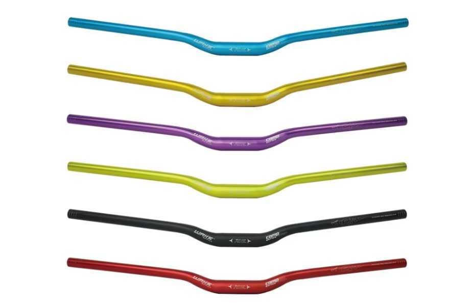 Wake Downhill Riserbar 780mm negru, rosu, auriu, albastru, verde, mov