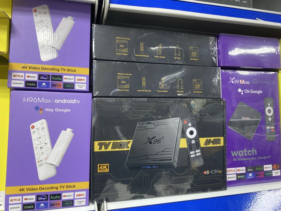 ТВ бокс H96 Max 4/8k ultra hd