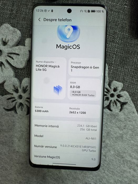 Honor magic 6 lte de 256 gb