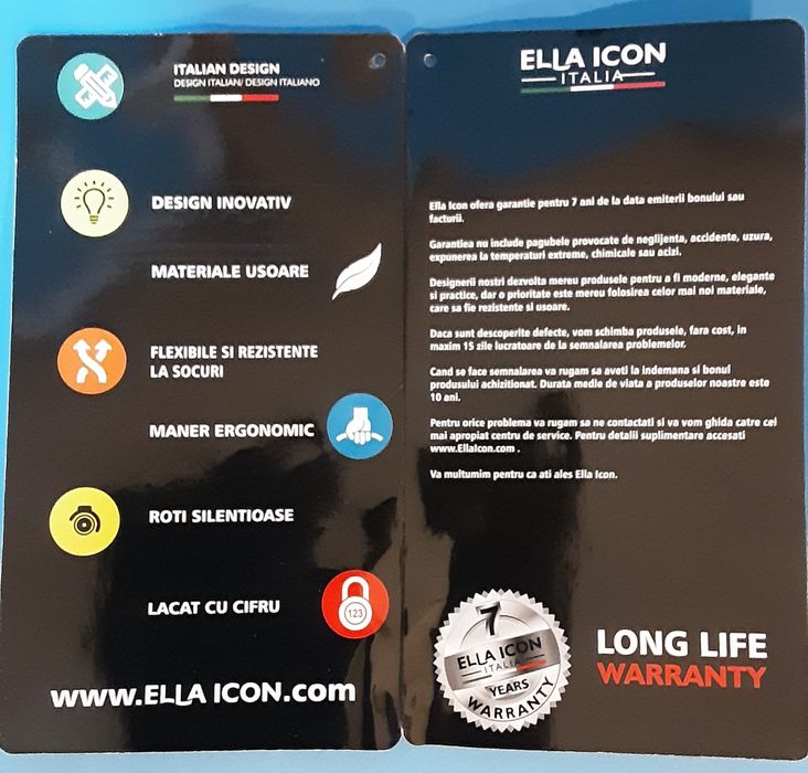 Trolare premium ELLA ION material rezistent poliester NOI - 190 Lei