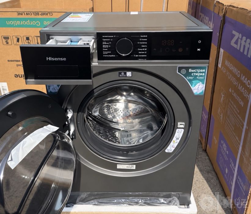 Стиральная машина Hisense 9   WF3I9043BBFS2  Invertor