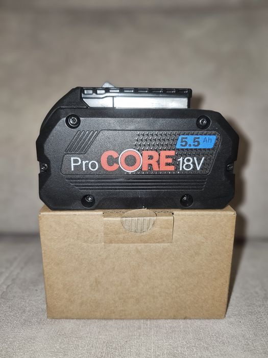 НОВА! Акумулаторна батерия 18 V 5.5 AH BOSCH PROFESSIONAL PROCORE