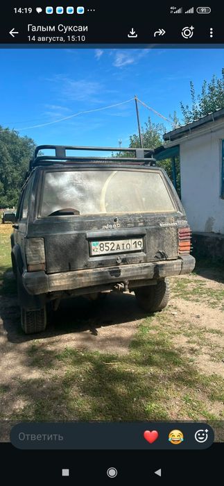 Jeep Cherokee обиом 4