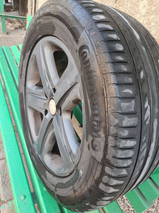4 броя Джанти с гуми,за vw touareg