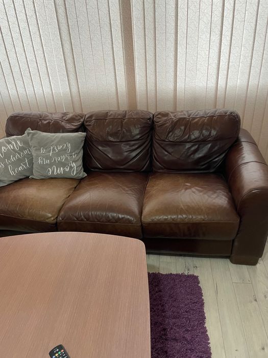 Дивани естествена кожа