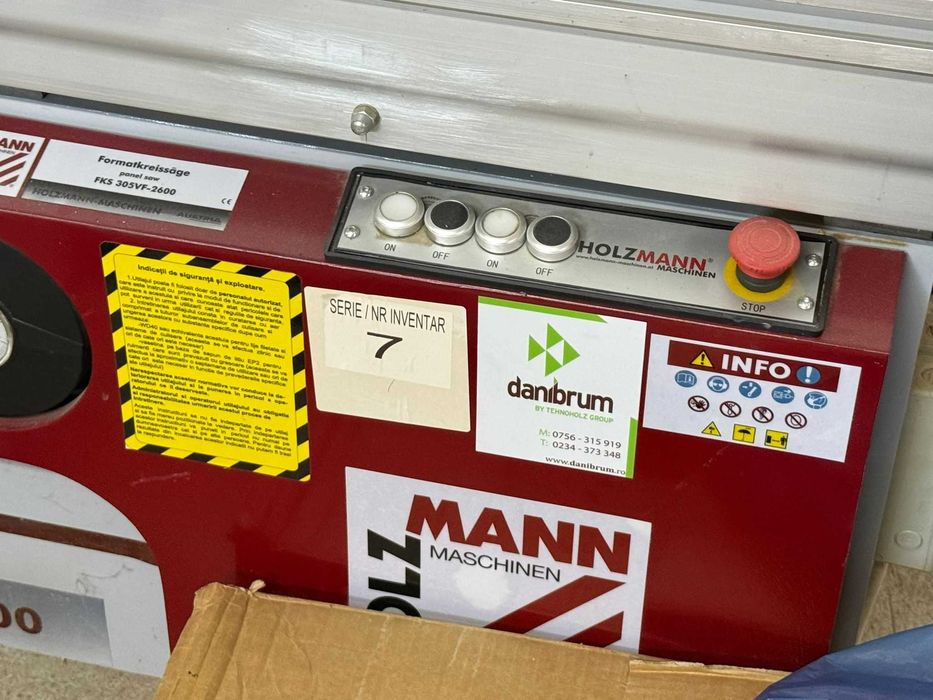 Fierastrau circular de formatizat Holzmann FKS 305VF - 2600
