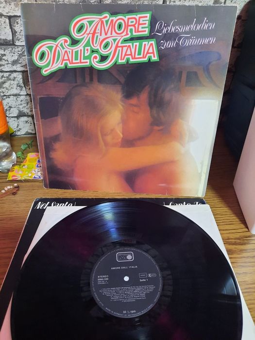 Plăci vinil muzică italiană stare foarte bună