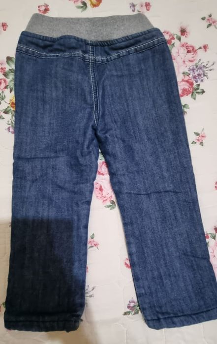 Джинсы детские на флисе